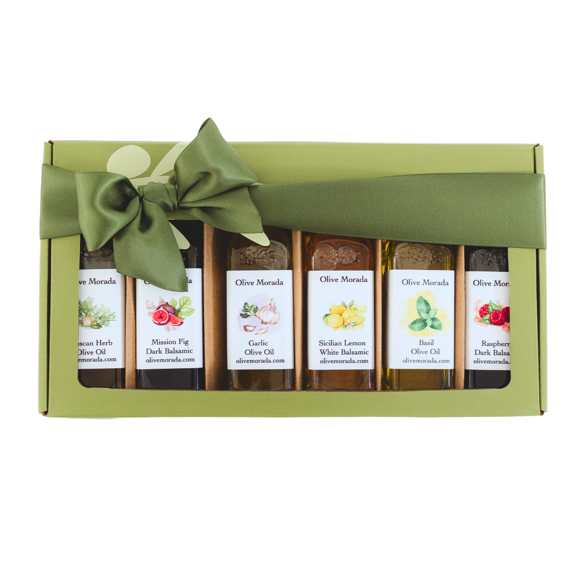 【メモリーオイル】13本セット 6 Bottle Sampler Pack - Traditional - Infused Olive Oil Gift